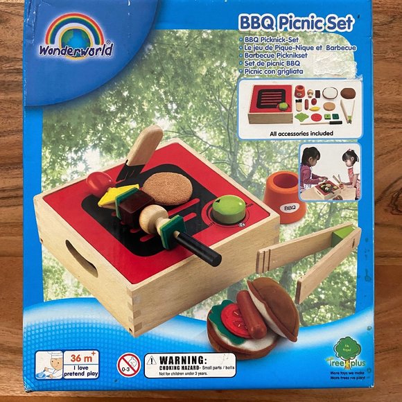 Wonderworld | Toys | New In Box Classic Wooden Childrens Toy Set | Poshmark